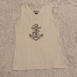 8| Christine Alexander Anchor Tank Top